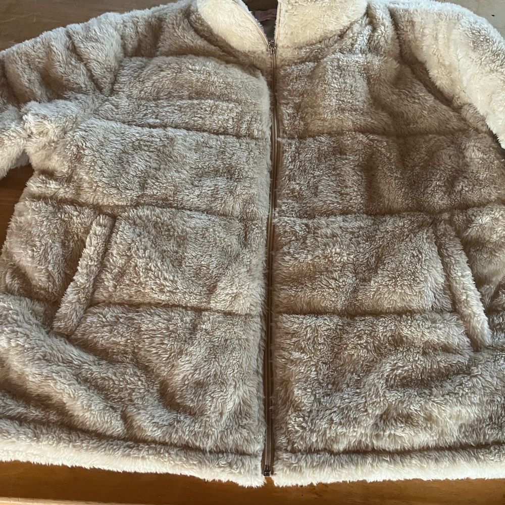 Pink Lily Sherpa Jacket NEW new